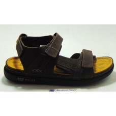 DICAS Ανδρική ανατομ. παντόφλα 2304  ΚΑΦΕ χρώμα..